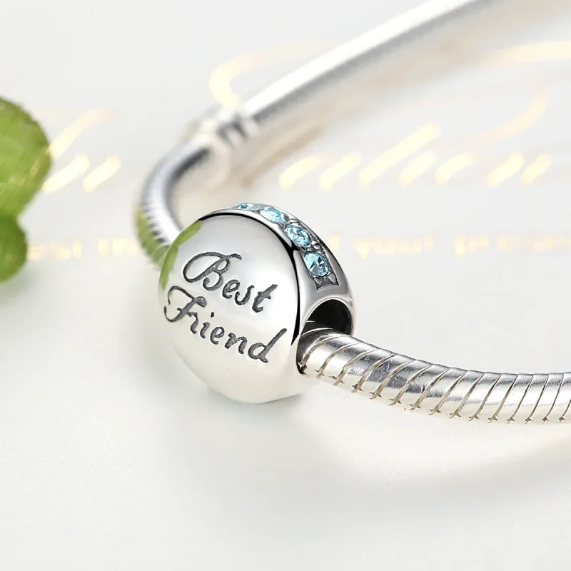 (bilde for) Pandora Style Sølv Best Friend Charm - SCC022 - Vis 2