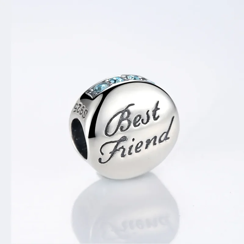 (bilde for) Pandora Style Sølv Best Friend Charm - SCC022 - Vis 3