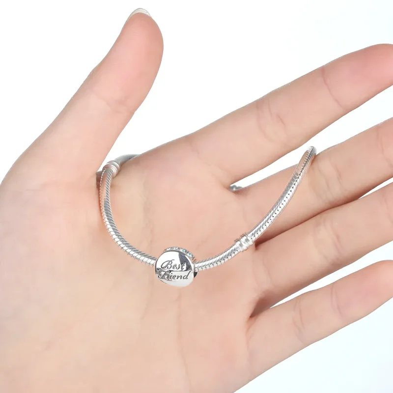 (bilde for) Pandora Style Sølv Best Friend Charm - SCC022 - Vis 4