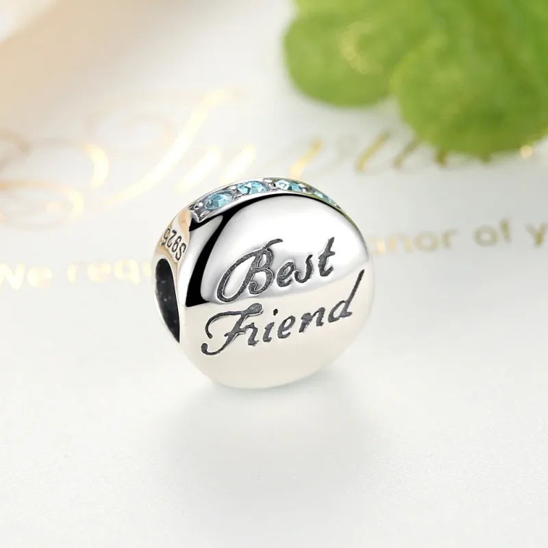 (bilde for) Pandora Style Sølv Best Friend Charm - SCC022 - Vis 5