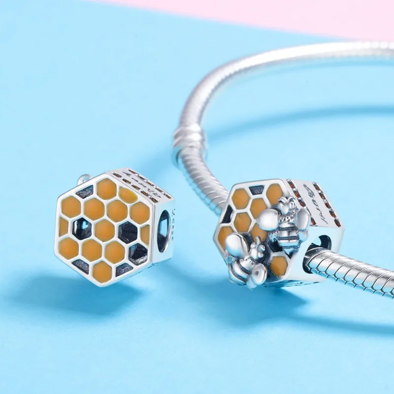 (bilde for) Pandora Style Sølv Bikube Charm - SCC500 - Vis 5