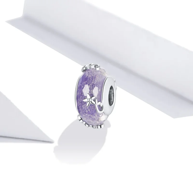 (bilde for) Pandora Style Sølv Blomster Charm - SCC1797 - Vis 2