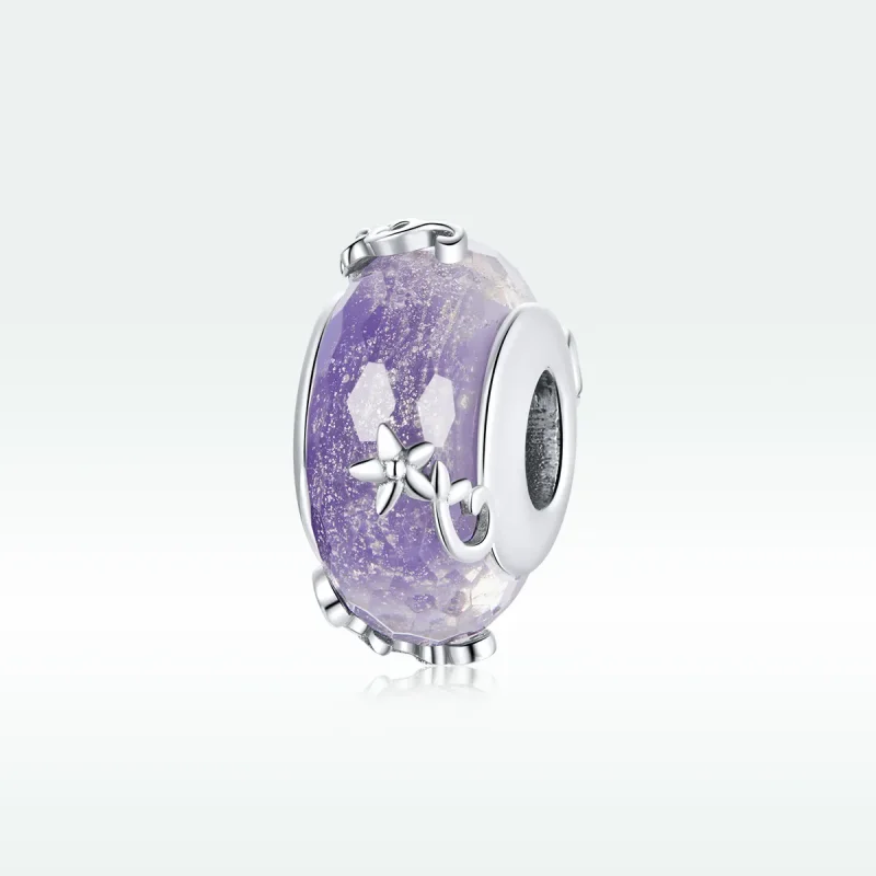 (bilde for) Pandora Style Sølv Blomster Charm - SCC1797 - Vis 5