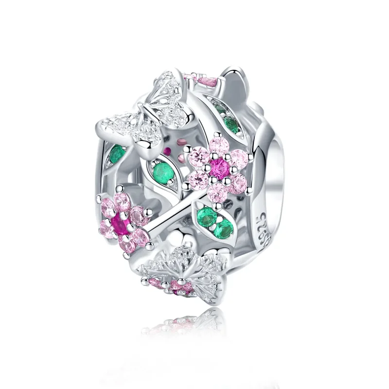 (bilde for) Pandora Style Sølv Dansende Sommerfugl Charm - BSC116 - Vis 5