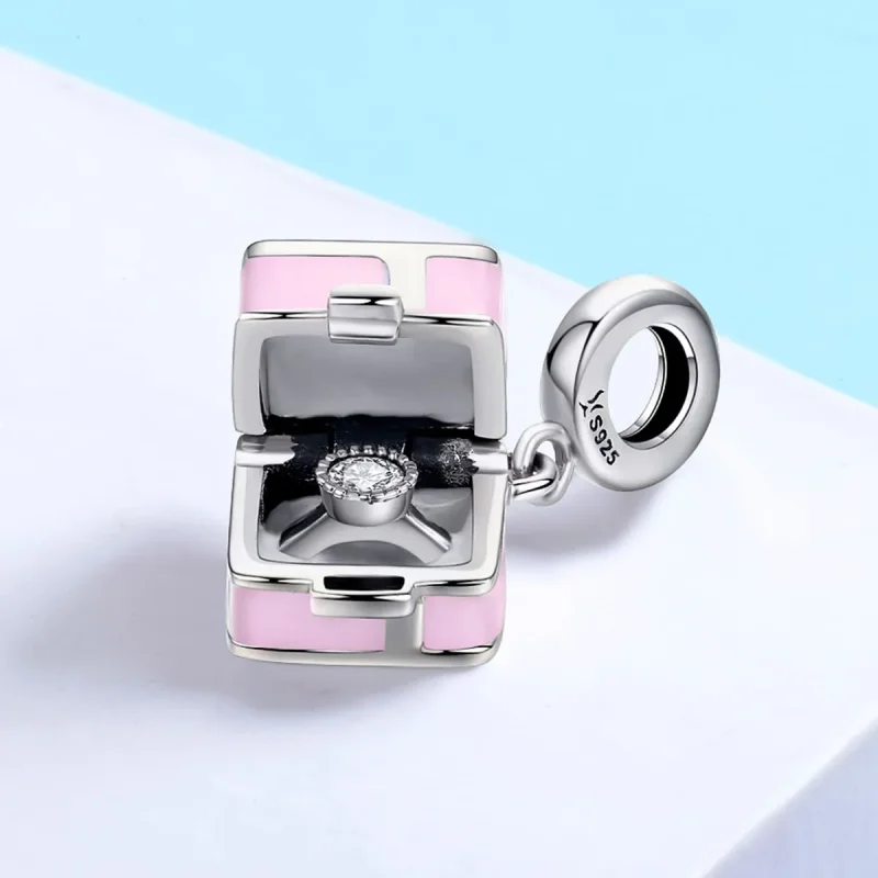 (bilde for) Pandora Style Sølv ekteskapssjarme - SCC549 - Vis 3