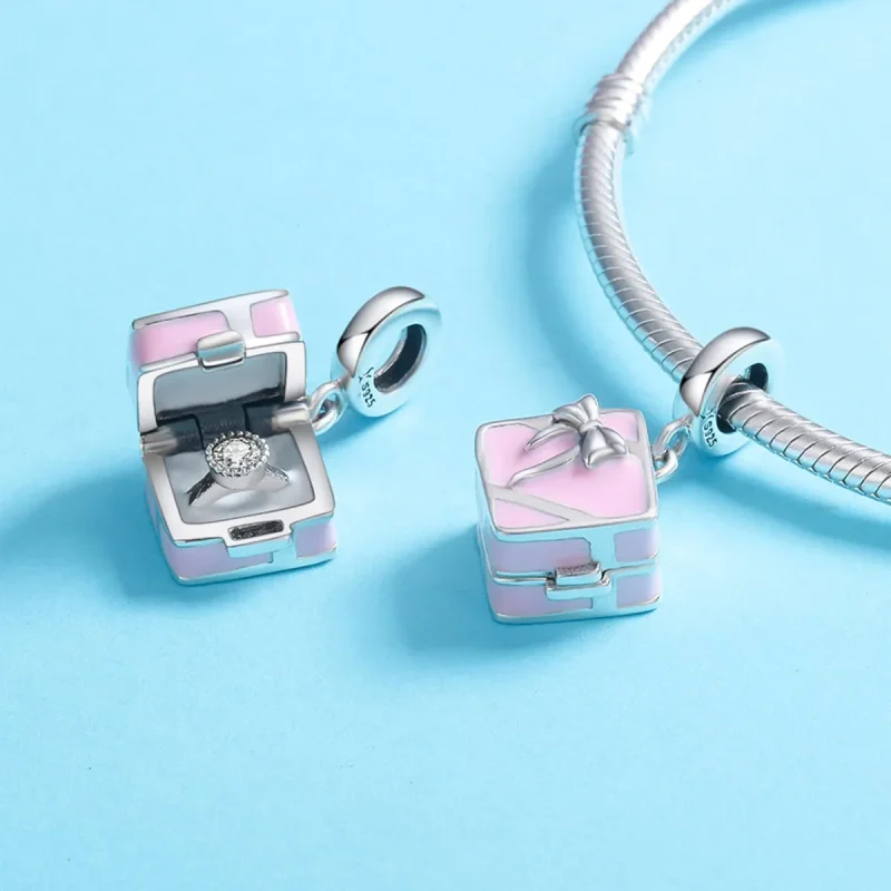 (bilde for) Pandora Style Sølv ekteskapssjarme - SCC549 - Vis 5