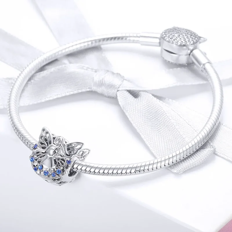 (bilde for) Pandora Style Sølv Fairy Charm - BSC027 - Vis 2