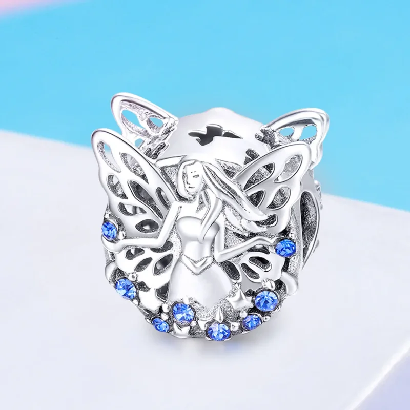 (bilde for) Pandora Style Sølv Fairy Charm - BSC027 - Vis 4