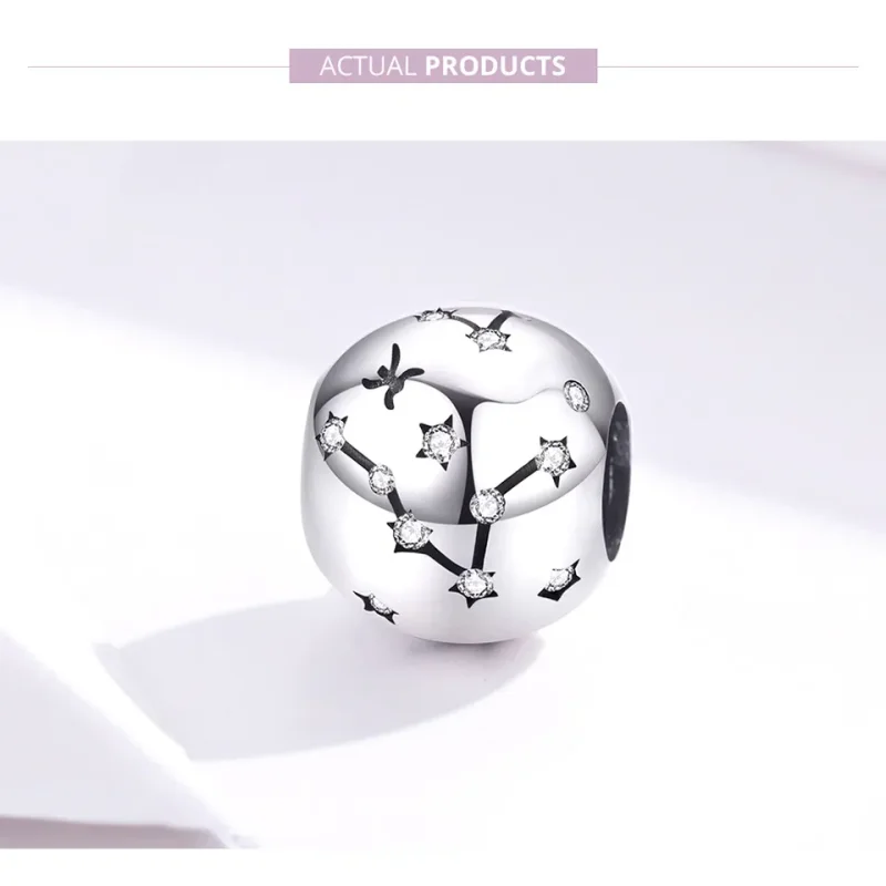 (bilde for) Pandora Style Sølv Fiskene Charm - SCC1218-12 - Vis 2