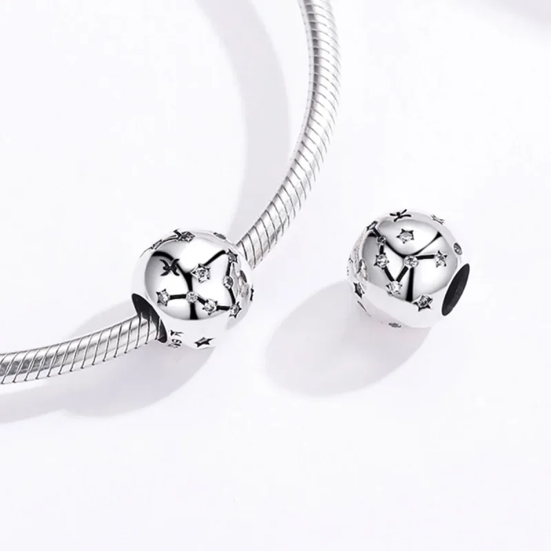 (bilde for) Pandora Style Sølv Fiskene Charm - SCC1218-12 - Vis 4