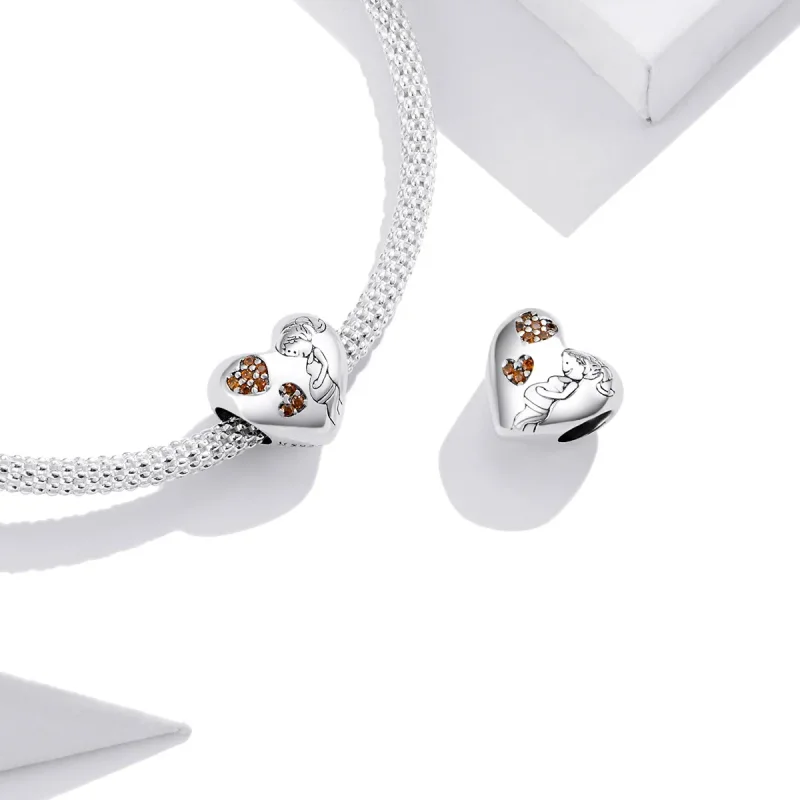 (bilde for) Pandora Style Sølv Gravid mor Charm - SCC1589 - Vis 3