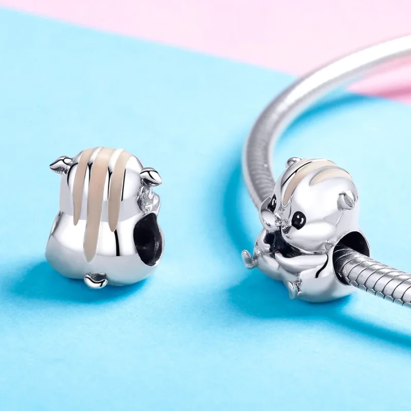 (bilde for) Pandora Style Sølv Hamster Charm - SCC1133 - Vis 3