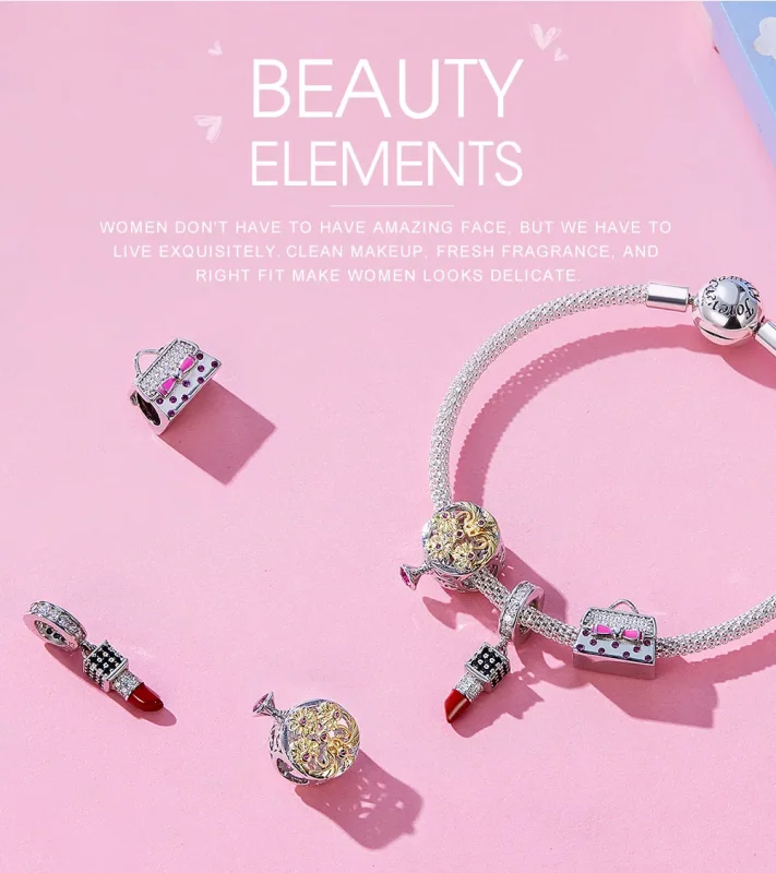 (bilde for) Pandora Style Sølv Håndveske Charm - SCC1391 - Vis 6