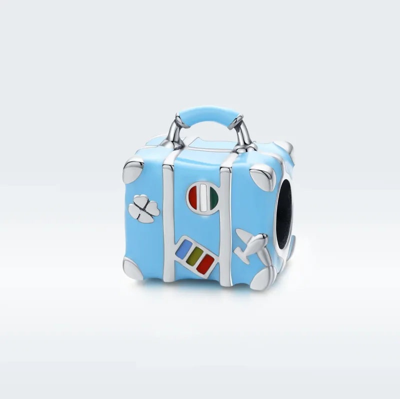 (bilde for) Pandora Style Sølv Koffert Charm - SCC1377 - Vis 5