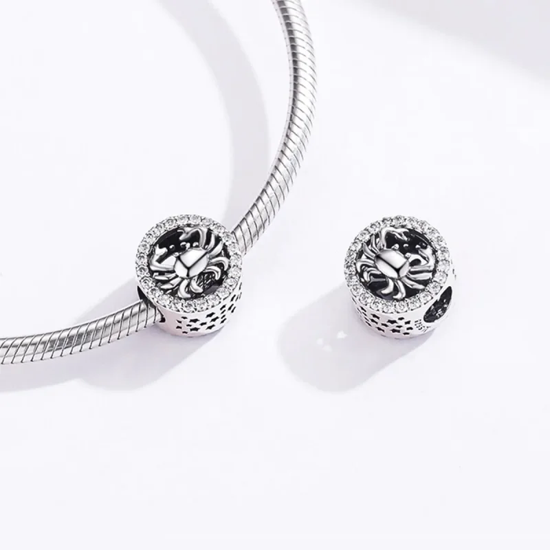 (bilde for) Pandora Style Sølv Kreft Charm - SCC1213 - Vis 4