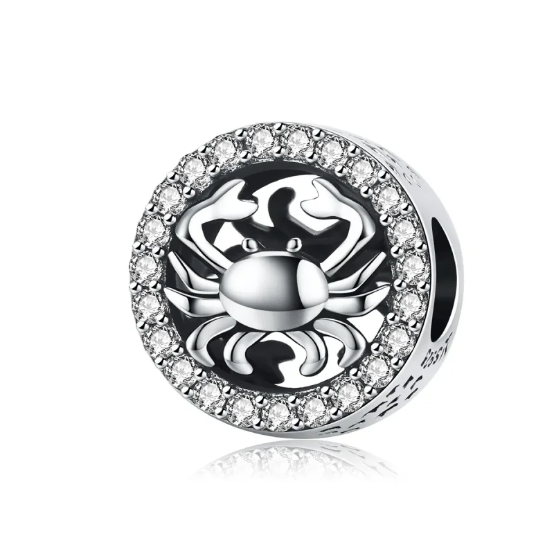 (bilde for) Pandora Style Sølv Kreft Charm - SCC1213