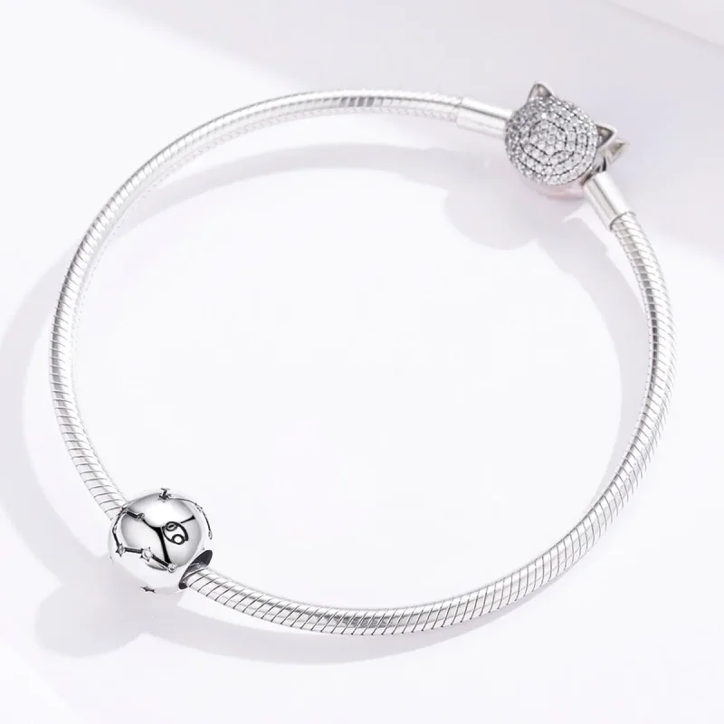 (bilde for) Pandora Style Sølv Kreft Charm - SCC1218-4 - Vis 3