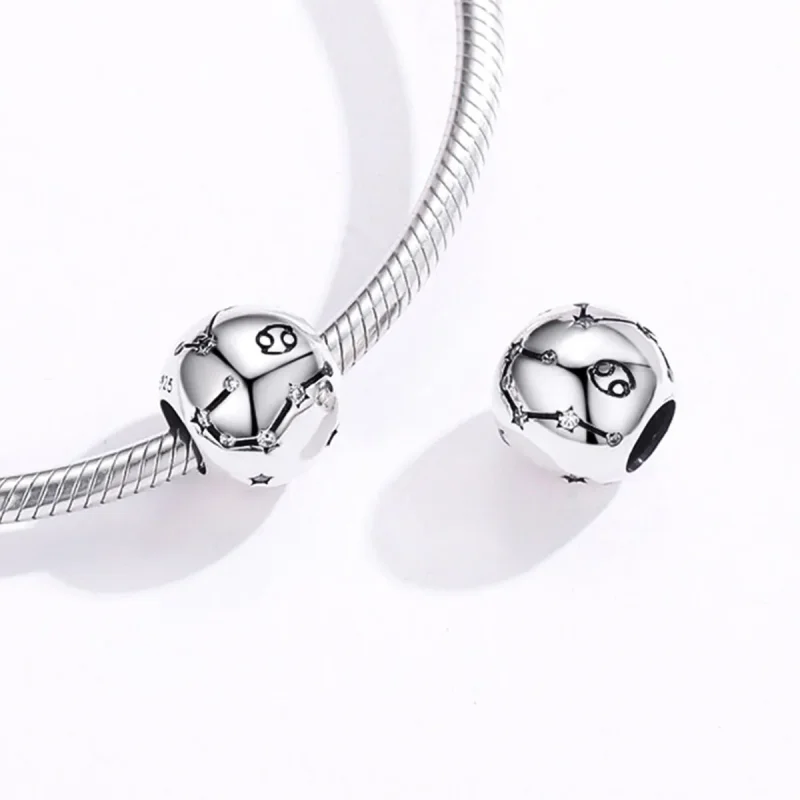 (bilde for) Pandora Style Sølv Kreft Charm - SCC1218-4 - Vis 4