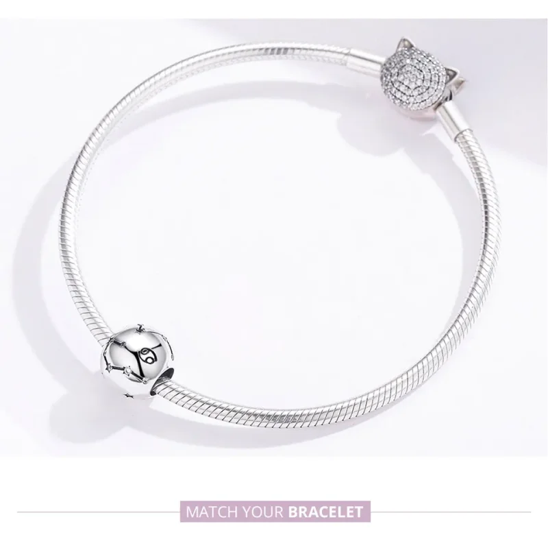 (bilde for) Pandora Style Sølv Kreft Charm - SCC1218-4 - Vis 6