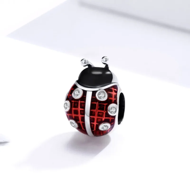(bilde for) Pandora Style Sølv Ladybug Charm - SCC1481 - Vis 2