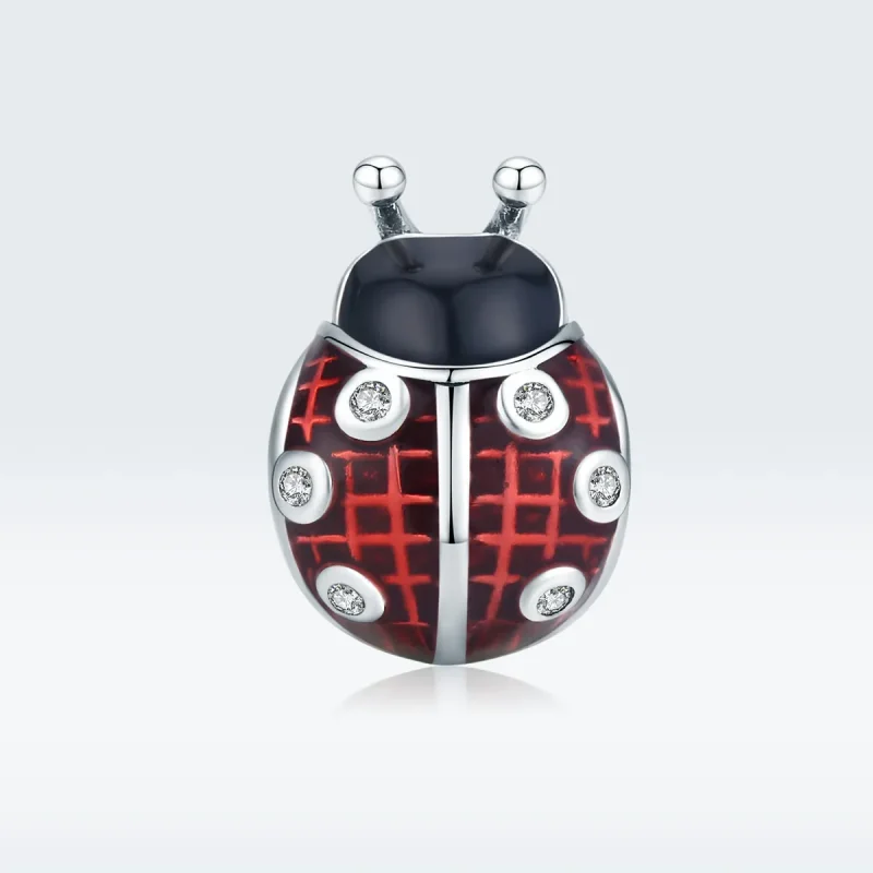 (bilde for) Pandora Style Sølv Ladybug Charm - SCC1481 - Vis 5