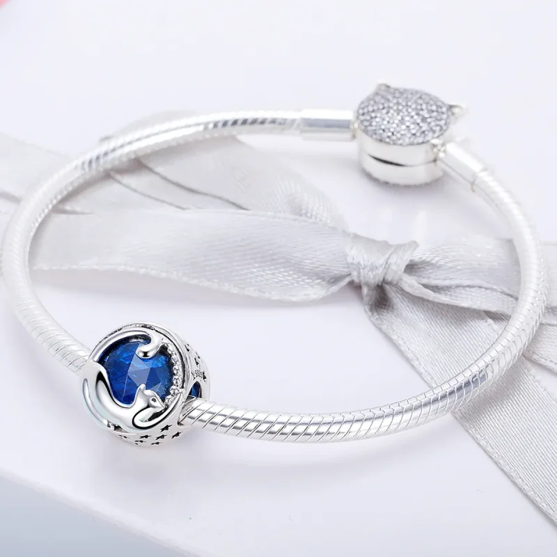 (bilde for) Pandora Style Sølv Leken Cat Charm - SCC708 - Vis 4