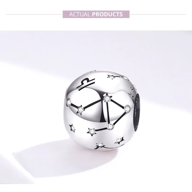 (bilde for) Pandora Style Sølv Libra Charm - SCC1218-7 - Vis 2