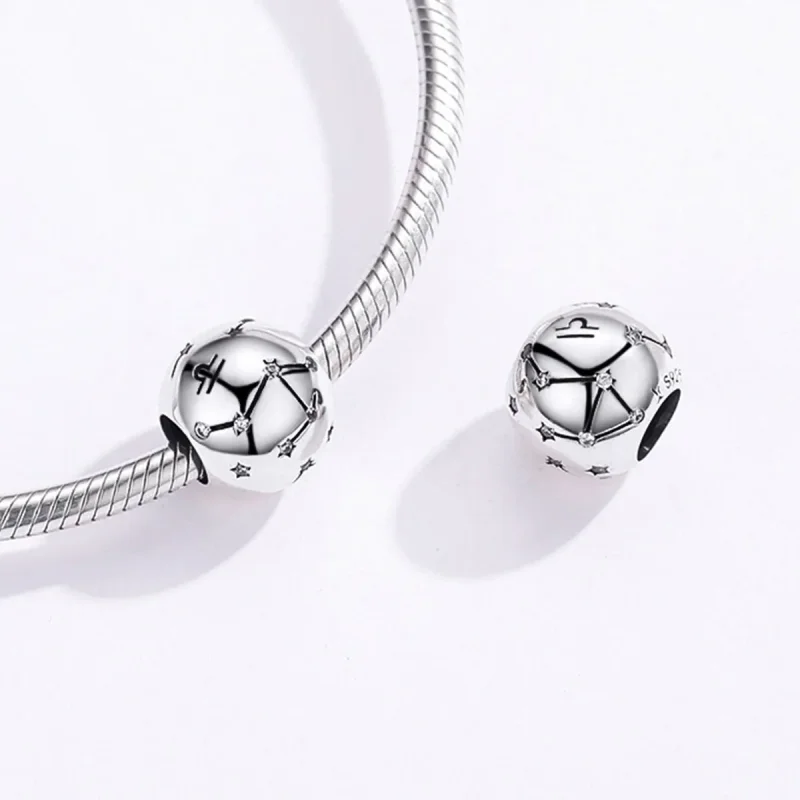 (bilde for) Pandora Style Sølv Libra Charm - SCC1218-7 - Vis 4