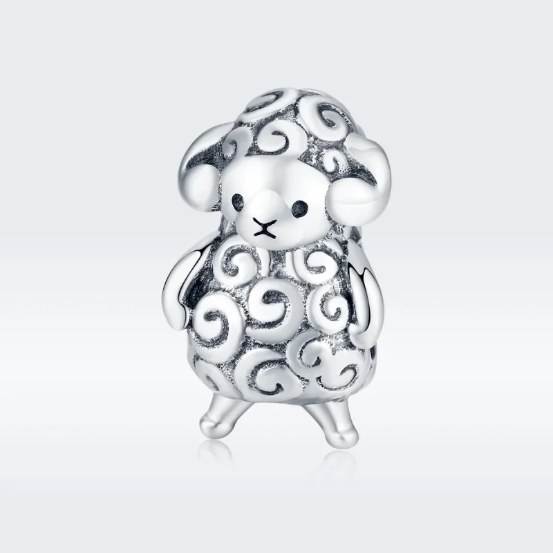 (bilde for) Pandora Style Sølv Lille Sau Charm - BSC187 - Vis 5