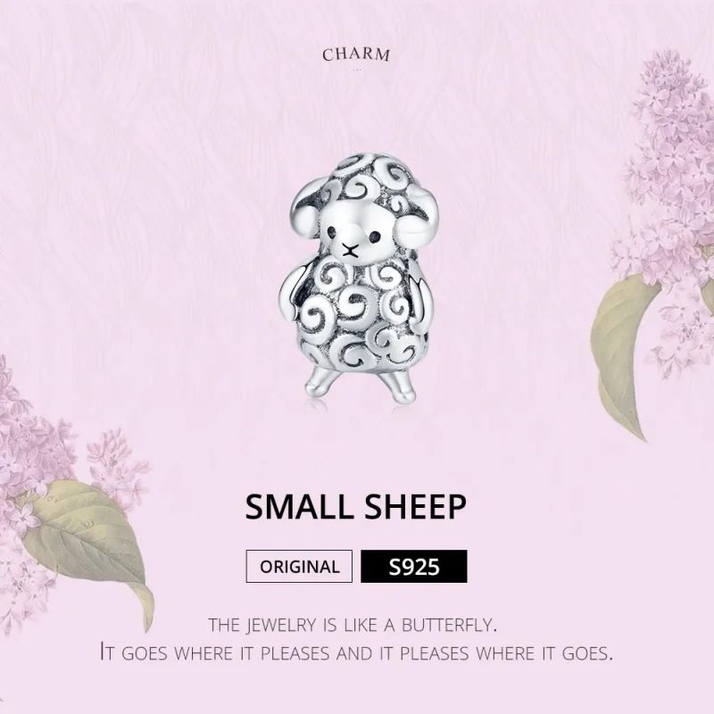 (bilde for) Pandora Style Sølv Lille Sau Charm - BSC187 - Vis 6