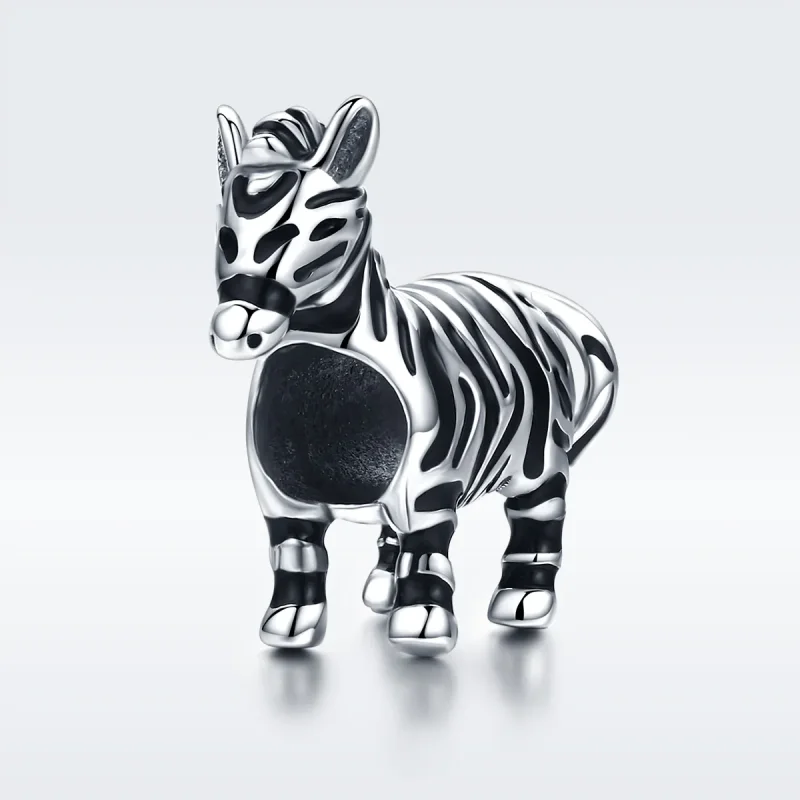 (bilde for) Pandora Style Sølv Lovely Animal Zebra Charm - SCC550 - Vis 2