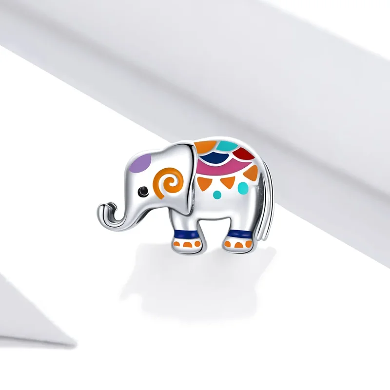 (bilde for) Pandora Style Sølv Lucky Elephant Charm - SCC1790 - Vis 2