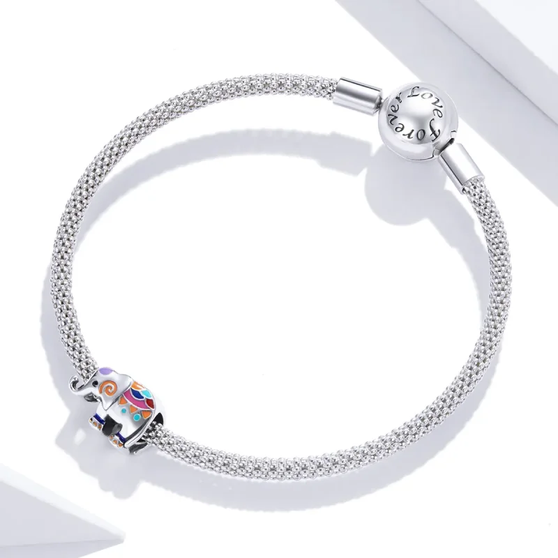 (bilde for) Pandora Style Sølv Lucky Elephant Charm - SCC1790 - Vis 3