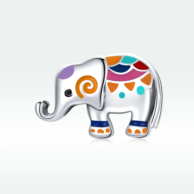 (bilde for) Pandora Style Sølv Lucky Elephant Charm - SCC1790 - Vis 5