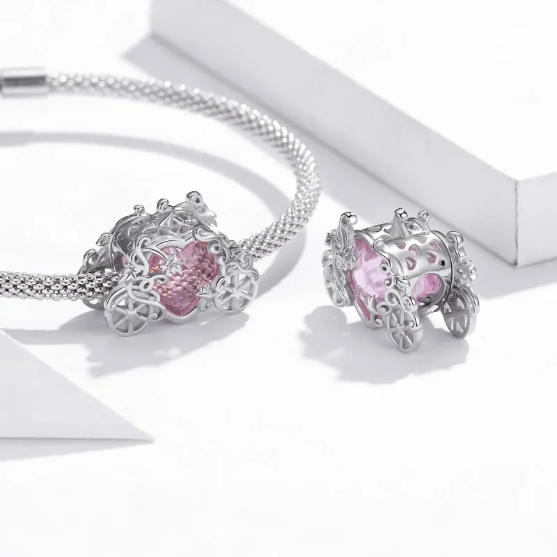 (bilde for) Pandora Style Sølv Magic Carriage Charm - BSC412 - Vis 4