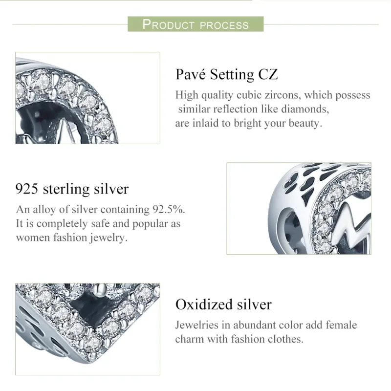 (bilde for) Pandora Style Sølv Mamma Charm - SCC395 - Vis 6