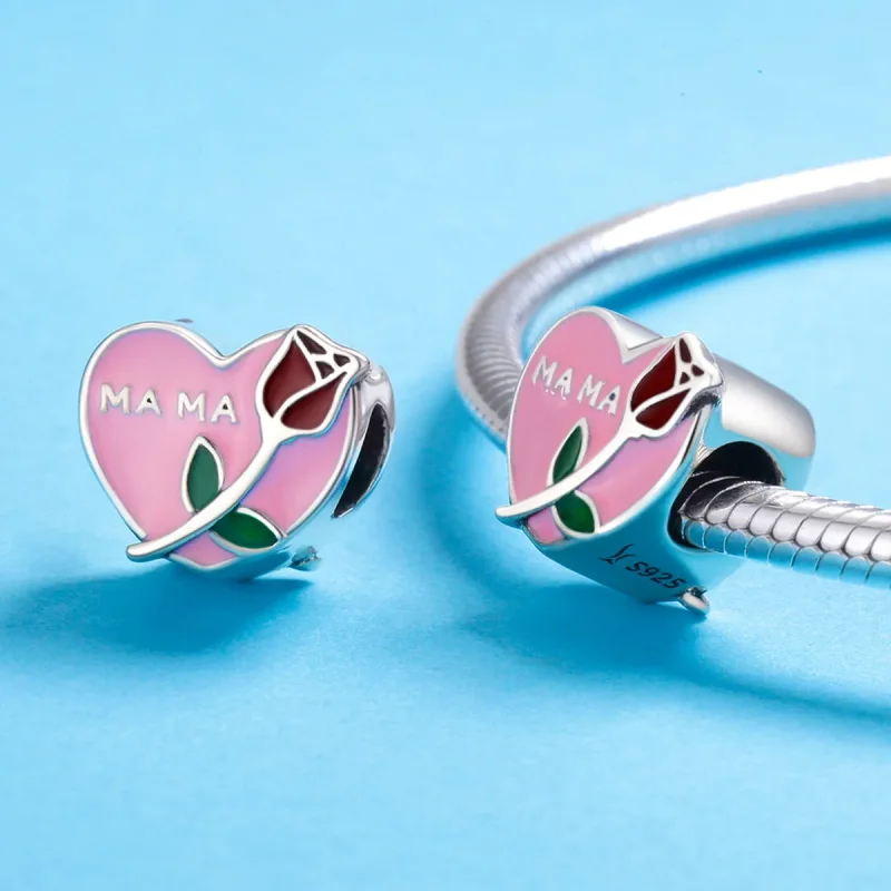 (bilde for) Pandora Style Sølv Motherly Love Confession Charm - SCC652 - Vis 5