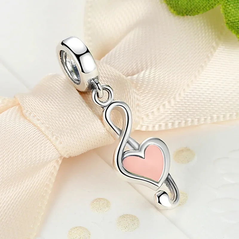 (bilde for) Pandora Style Sølv musikknoter Dangle - SCC110 - Vis 5