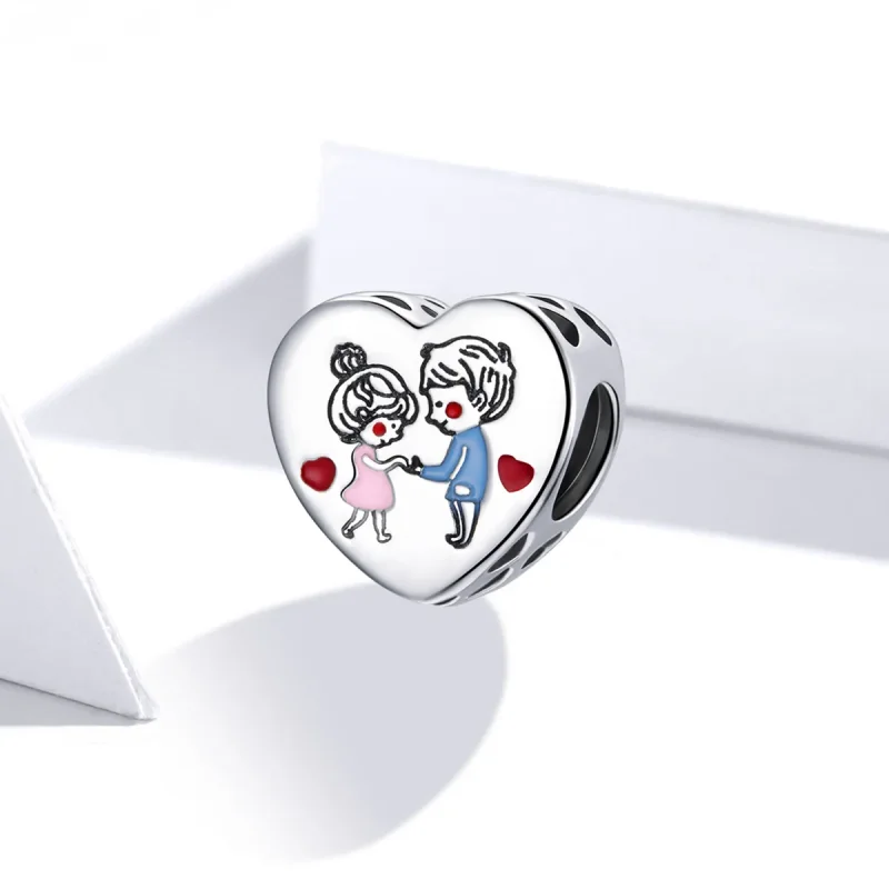 (bilde for) Pandora Style Sølv Par Charm - SCC1744 - Vis 2
