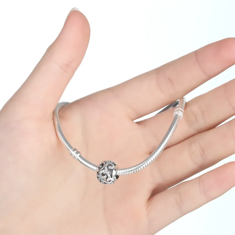 (bilde for) Pandora Style Sølv Pavé Charm - SCC021 - Vis 2