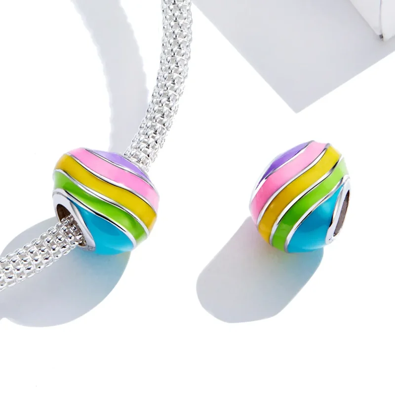 (bilde for) Pandora Style Sølv Påskeegg Charm - BSC223 - Vis 4