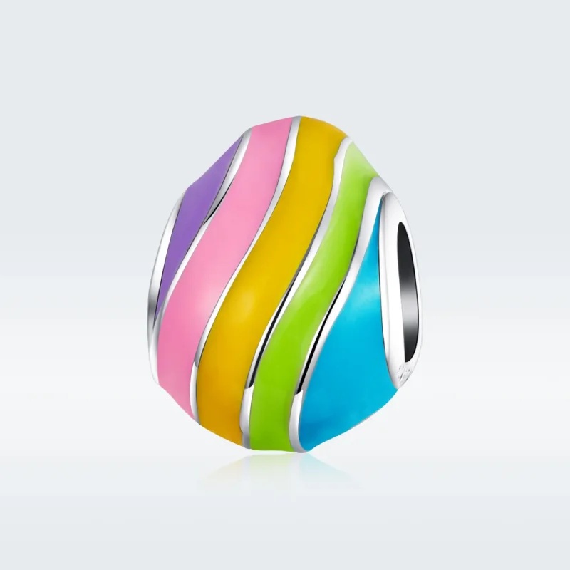 (bilde for) Pandora Style Sølv Påskeegg Charm - BSC223 - Vis 5