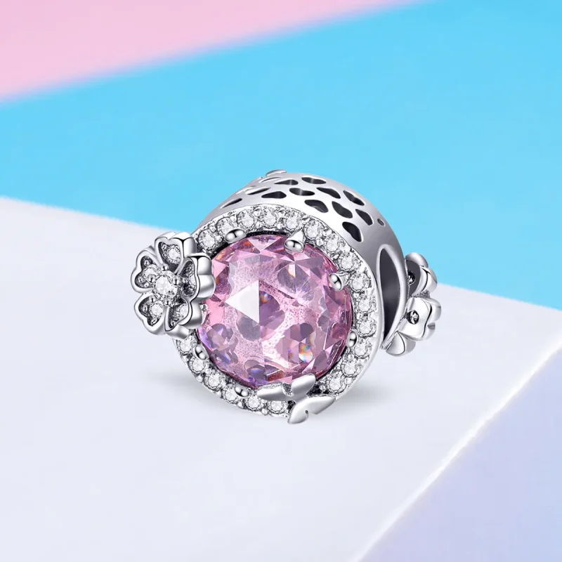 (bilde for) Pandora Style Sølv Rosa Flavor Charm - SCC904 - Vis 2