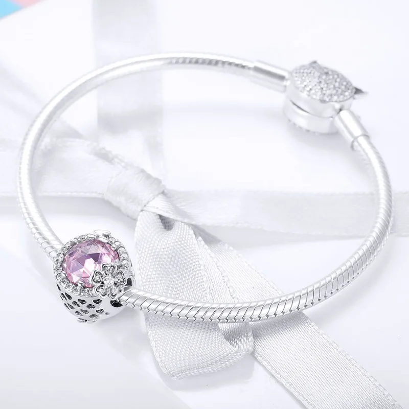 (bilde for) Pandora Style Sølv Rosa Flavor Charm - SCC904 - Vis 3
