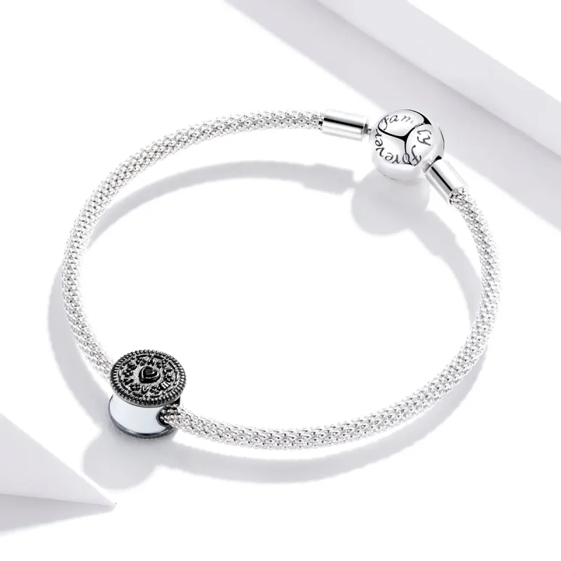 (bilde for) Pandora Style Sølv Sndwich Kjeks Charm - BSC352 - Vis 3