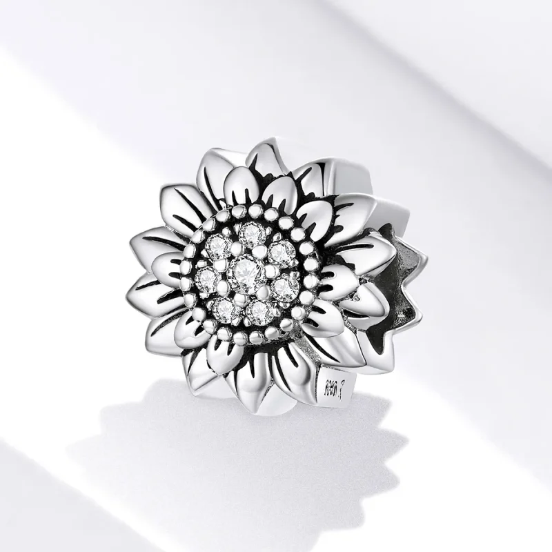 (bilde for) Pandora Style Sølv Solsikke Charm - SCC1507 - Vis 2