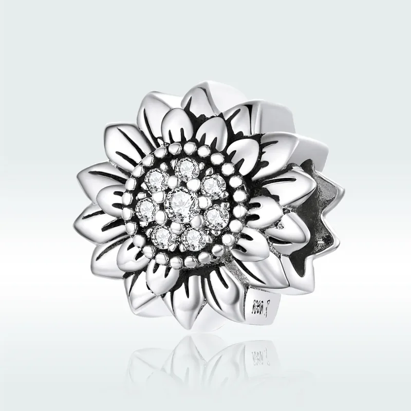 (bilde for) Pandora Style Sølv Solsikke Charm - SCC1507 - Vis 5