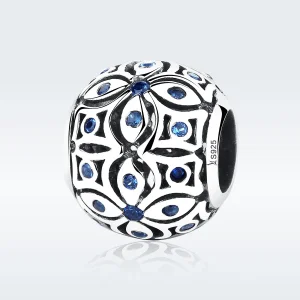 (bilde for) Pandora Style Sølv Sommerblomst Charm - SCC059