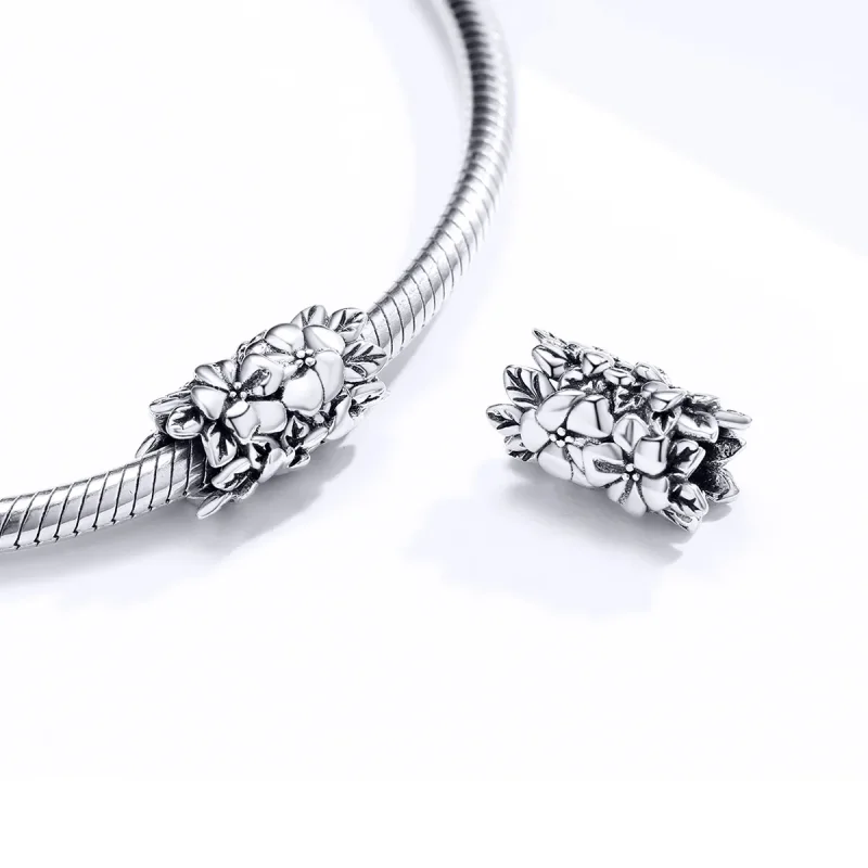 (bilde for) Pandora Style Sølv Sommerblomst Charm - SCC1488 - Vis 4