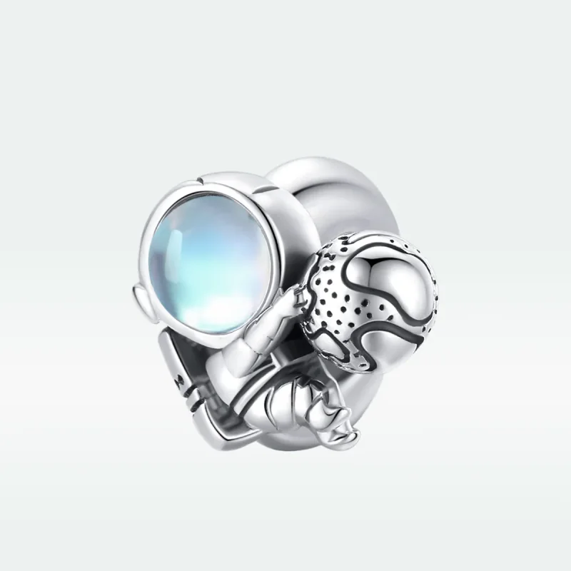 (bilde for) Pandora Style Sølv Space Walk Charm - SCC1694 - Vis 5